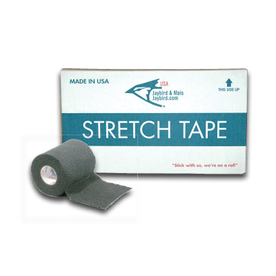 Lightweight Elastic Stretch Tape - Black - 3" x 7.5yds (16/cs)